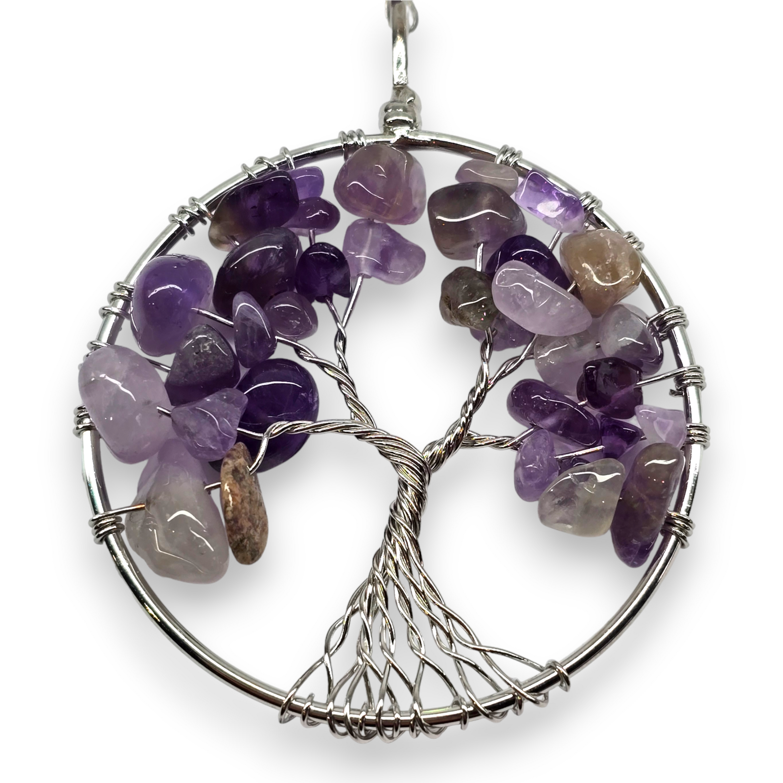 Purple Fluorite deals and Amerhyst Suncatcher