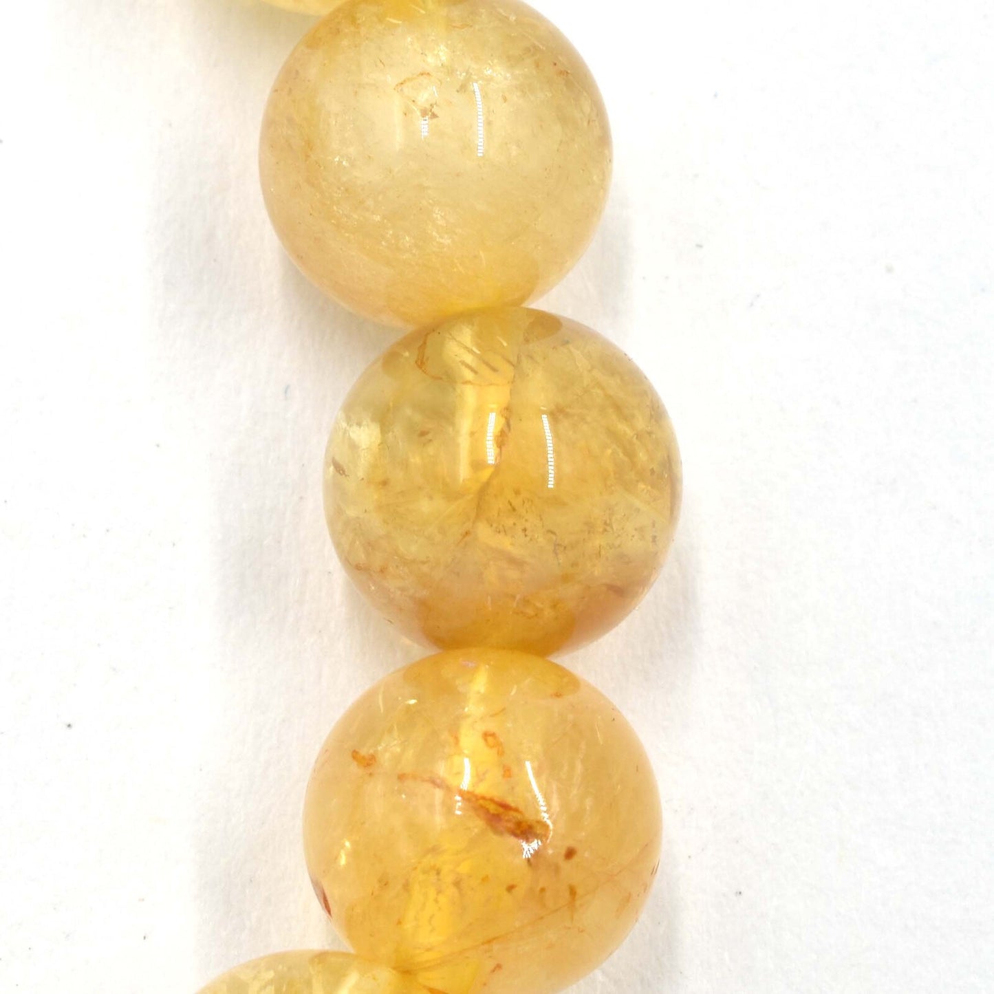 Citrine Bead Bracelet